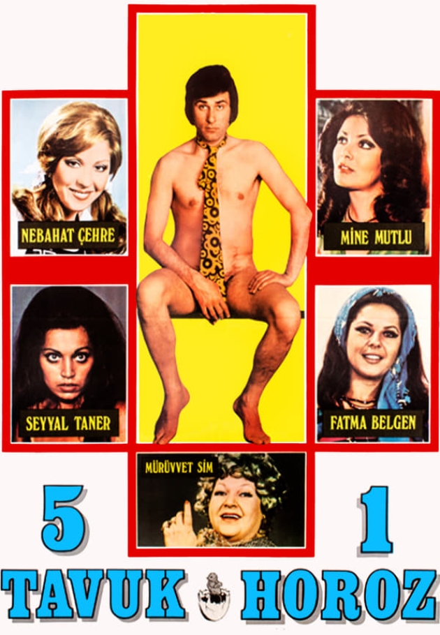 Bes Tavuk Bir Horoz - 1974 izle