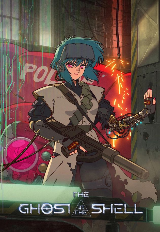 THE GHOST IN THE SHELL