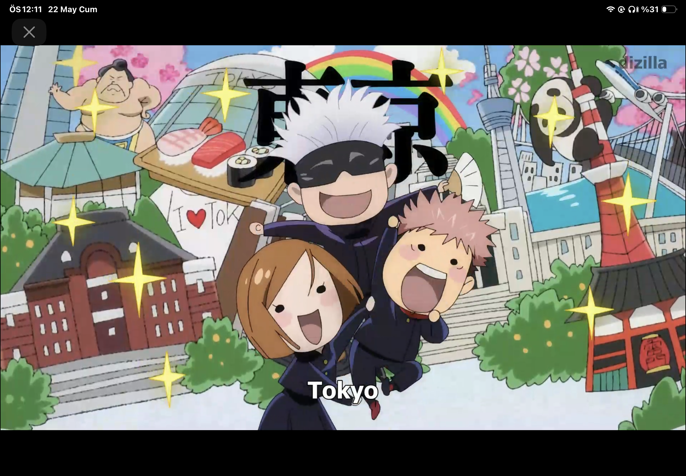 Jujutsu Kaisen fanı